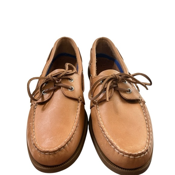 Sperry Top-Sider Men’s Boat Shoes Size 9.5 – Tan Leather main image 6
